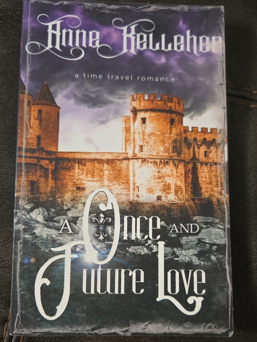Anne Kelleher "Once and Future Love" - Purple & Brown Cover
